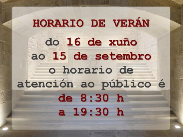 HORARIO DE VERÁN