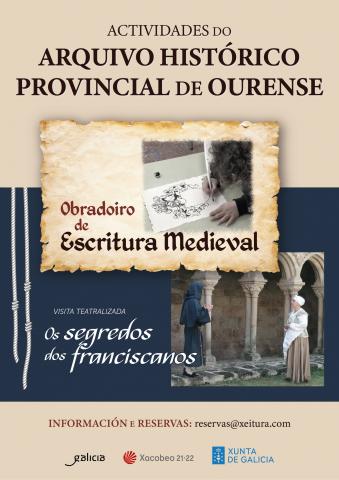 Actividades del Archivo Histórico Provincial de Ourense