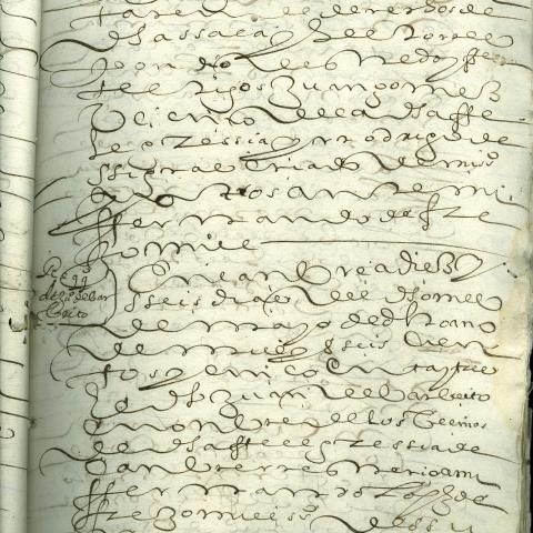 Arquivo do Reino de Galicia. Real Audiencia de Galicia. Preito dos veciños de Cambre cos de Pravio e Celas pola crianza de dous nenos expósitos. 1653. Sign.: 10015_20