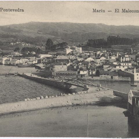 Marín: El Malecón. [S.l.]: Fotografía Pintos, [Ca. 191?]. Sign. 1633.