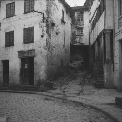 Arquivo do Reino de Galicia. Colección fotográfica. Mondoñedo: rúa Álvaro Cunqueiro (Sindín). Ca. 1931-1940. Sign.: 5138.