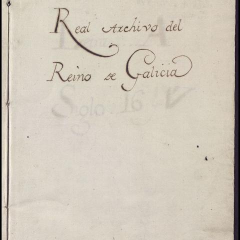 Arquivo do Reino de Galicia. Libro índice dos expedientes da Real Audiencia de Galicia. Escribanía de Fariña. Século/s 16-17. Letra/s A. Particulares. 1783-1786.Sig: 44703