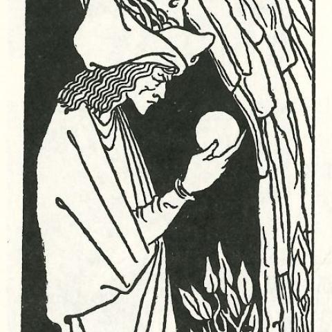 Beardsley's illustrations for Le morte d'Arthur: reproduced in facsimile from the Dent ed. of 1893-94. Biblioteca. Signatura: 17872