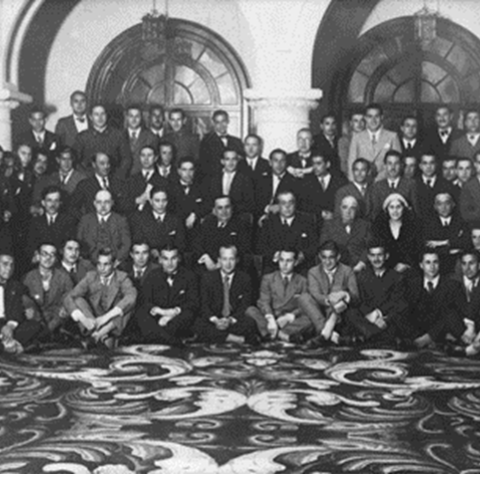 Santiago de Compostela. Promoción de médicos 1931-1932. SF. 305.2 (1.1)