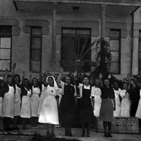Lugo. Mulleres no Servizo SociaL, [1940]. Sig. SF. 305.1