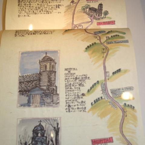 Exposición “Elias Valiño. O Renacemento do Camiño”, en colaboración coa sociedade do Xacobeo