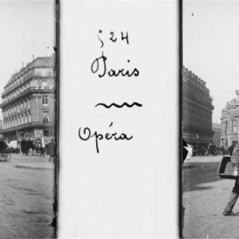Arquivo do Reino de Galicia. Colección fotográfica. París: Opera / Jules Richard?. Ca. 1904. 1 fot. estereoscópica posit. : vidro, br. e n. ; 4,5 x 11 cm. Sign. 1.368