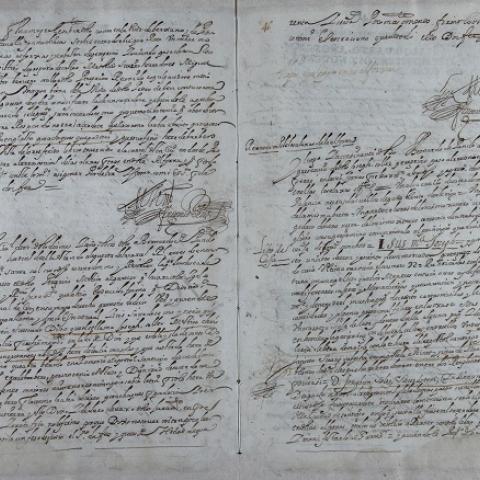 Arquivo do Reino de Galicia. Real Audiencia de Galicia. Causa a José Soller, peregrino, por fingirse sacerdote y otros delitos.1693-marzo-Sign. 26339-13.