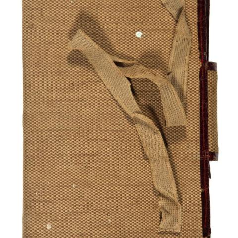 Jefatura Provincial de Carreteras de A Coruña. Cuaderno de planos del estudio del proyecto de carretera de Fene al Castillo de A Palma. Exteriro. 1893. Signatura 248.