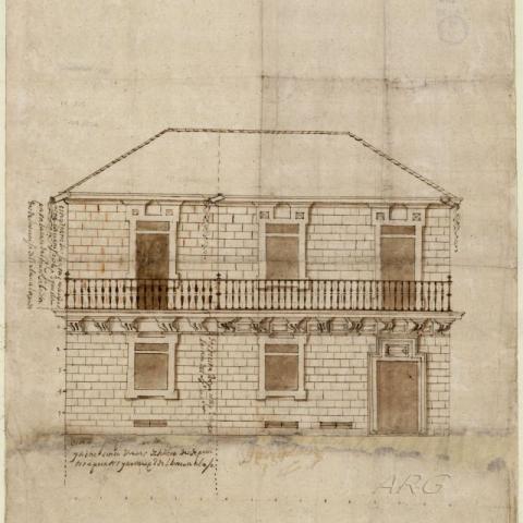 Arquivo do Reino de Galicia. Real Audiencia de Galicia. Alzada de la casa del señor González Somoza / Domingo de Andrade. 1676.Sign. RA 33