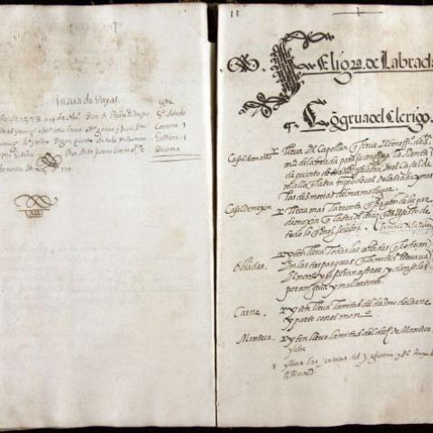 Arquivo do Reino de Galicia. Mosteiro de Santa María de Monfero. Libro de foros. S. XVI-XVIII. Fol. 177. Sign.45.250