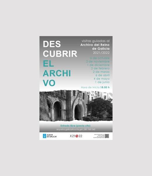 Arquivo do Reino de Galicia. Cartel do programa