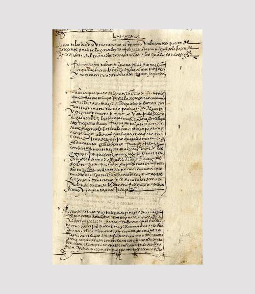 1580, xullo, 10 – agosto, 6. San Clodio (Leiro) Padrón de San Clodio Orixinal.