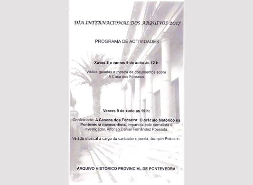 9 de xuno de 2017. Día Internacional dos Arquivos