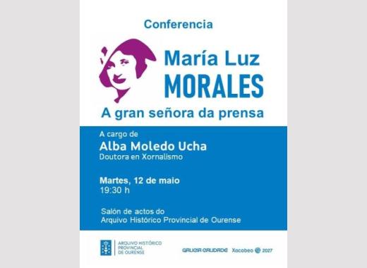 Conferencia Mª Luz Morales