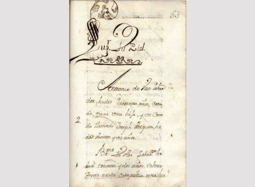 Libro persoal de leigos da freguesia de San Salvador de Arnoia.