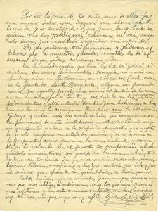 Arquivo do Reino de Galicia. Colección fotográfica. Carta de Galo Salinas a Andrés Martínez Salazar. 1923, febreiro, 2. Madrid. Sign.: 5488-2-22