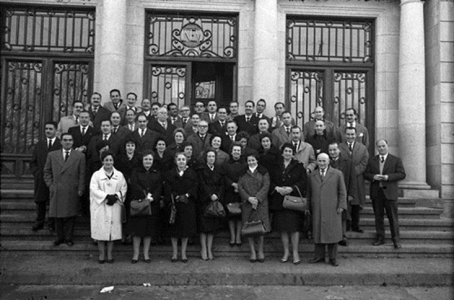 Lugo. Claustro do Instituto. J.L. Vega, 1961. Sig. 4920-2
